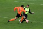 The sending off that never was